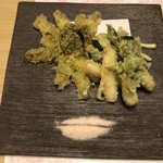 旬菜 おぐら家 - 山菜の天ぷら