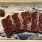 旬菜 おぐら家 - 馬肉の燻製