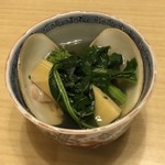 旬菜 おぐら家 - はまぐりと筍