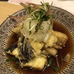 旬菜 おぐら家 - 鴨茄子と揚げ出し豆腐