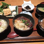 神田 新八 - 贅沢3種の丼定食