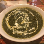 スビ・マハル - ほうれん草のカレー