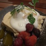 フラミンゴ カフェ - 本日のﾃﾞｻﾞｰﾄ*ﾐﾙｸﾃｨｰﾚｱﾁｰｽﾞｹｰｷ