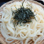 手打うどん くうかい - くうかい●ざるうどん(ひやひや・中)：麺