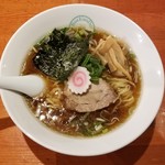 麺屋 六感堂 - 手もみ中華そば（豚清湯バージョン！！）