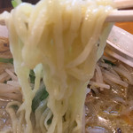 青竹手打ちらーめん 夢現 - いつもの、安定の麺です。