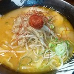 麺や 玄 - 辛みそらーめん    (僕は絶対食べません。辛すぎて無理です‼️)
妻はこれしか食べません。