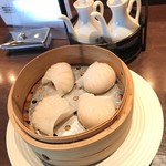 中国料理 桂花 - プルプルエビ蒸し餃子６００円