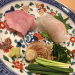 はらまさ - お造り：金目鯛・鯛