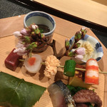 津の守坂 小柴 - 八寸