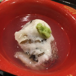 津の守坂 小柴 - 甘鯛のかぶら蒸し