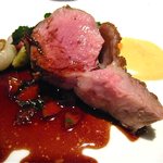 レストラン バカール - 仔羊のロースト 取り分けたところ