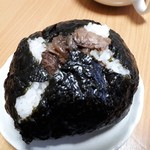 道の駅 米沢 - おむすび・牛スジ入り(540円)