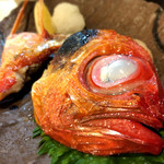 Rakunomi Koryouri Rin - 天然金目鯛のアラの塩焼き