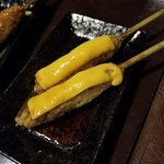 Sumibi Yakitori Mammaru - チーズつくね 1本180円