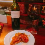 トロス スペイン グリルバル - 常連様よりパエリアのお裾分け
      柔目で海鮮が効いてて美味しかった