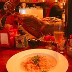 トロス スペイン グリルバル - 裏メニューのパスタをお好みで作って頂きました。
      ありがとうマスター