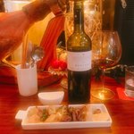 トロス スペイン グリルバル - ハツとネギ ネギが甘〜い