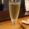 上田市肉バルFbar - ドリンク写真:再びの泡でhappy birthday！