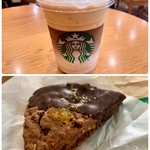 スターバックス・コーヒー - トウキョーローストムースフォームラテ ４９０円
アメリカンスコーンダブルチョコ＆オレンジ ２７０円