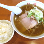 さっぽろ純連 - 塩ラーメン_820円、ライス_120円