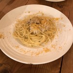オステリア イマムラ - 白子とカラスミのスパゲティー二