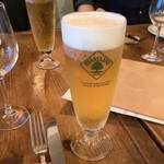 オステリア イマムラ - 生ビール