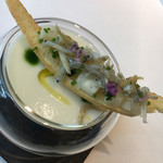 プレヴナンス - 蕪のスープ・シラス