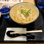 博多うどん よかよか - 素うどん+かやくご飯￥550