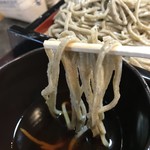 ふじや - 蕎麦のアップ