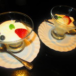 黄鶴 - ３月の美福ランチ　２０００円（税込）食後のデザート【２０１８年３月】