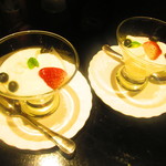 黄鶴 - ３月の美福ランチ　２０００円（税込）食後のデザート【２０１８年３月】