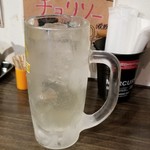 Suteki Ando Hambagu Ribon - レモンサワー　450円