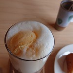 テックコーヒー - カフェオレフロートアップ