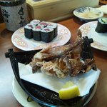 海転すし誠 中条店 - はたはたの唐揚げ