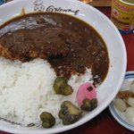 オリエンタルカレー本舗 - うま辛カツカレー800円