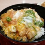 金比羅うどん - ミックス丼です。(2019年3月)