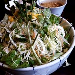 仁亭 - 仁亭風焼かつ(1700円)　サラダ