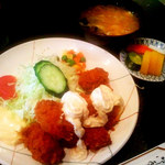 Kissa Resutoran Nawa - 「かきフライ定食」（1,190円）は、10月から3月まで！