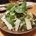 手打蕎麦 とし庵 - 苦味野菜のさらだ