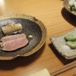 手打蕎麦 とし庵 - お通し