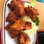 食事処千葉 - 鶏唐揚げ(単品¥770)結構デカイ