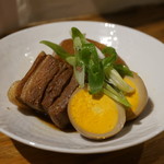 Hashinoyu Shokudou - 豚の角煮ハーフ