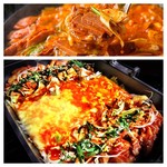 koreAn diNing GOMAmura - 2時間飲み放題(女子会は150分に延長！)付き。【ジョンソンヴィルソーセージ＋スパム＋タッカルビ！】こだわりのプデチゲの具材が楽しめる「プデチーズタッカルビ」コース