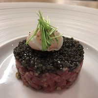 Fine bouche - 熊本産桜肉のタルタル キャビアのせ