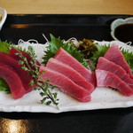 創業二百三十年食堂 - 本マグロ 刺身3点盛り定食