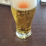 静ヒルズカントリークラブ レストラン - 生ビール(中) 720円 ♪