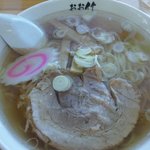 青竹手打ちラーメン　おお竹 - 青竹手打ちラーメン550円