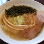 まるわ - 塩あおさラーメン　大盛り　¥750-　～美味い◎