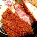 とんかつ檍 - リブロースカツ定食